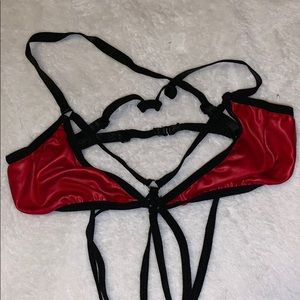 current mood sexy red bodysuit ‼️